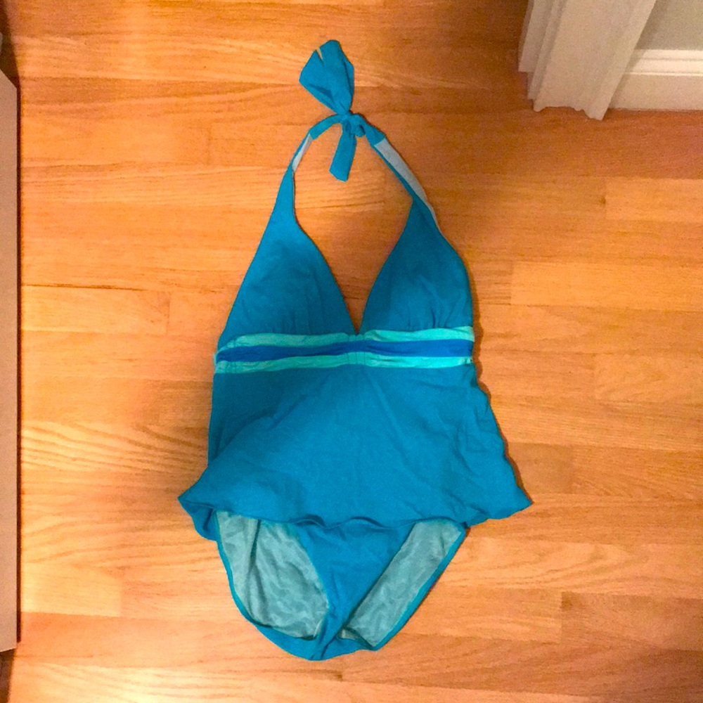 Swimsuit Spanx teal 6